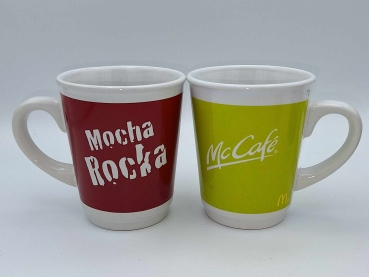 4x McCafe Tassen von 2010